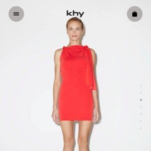 Khy Sueded Stretch Mini Dress